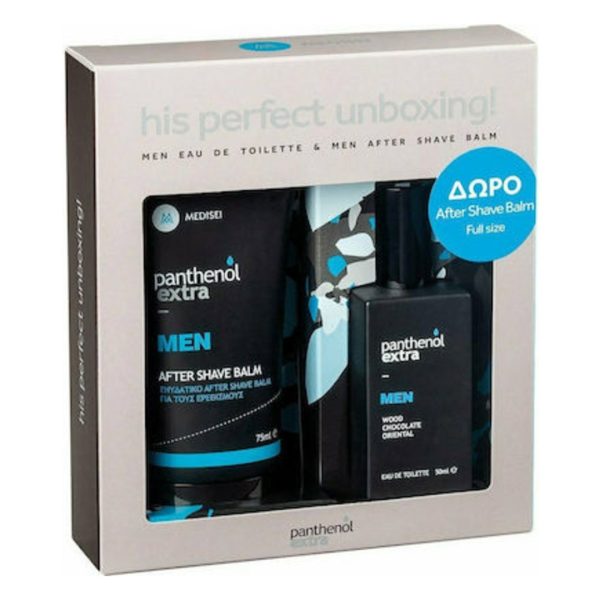 Medisei - Promo Panthenol Extra Men Edition Eau De Toilette Wood Chocolate Oriental 50ml Δώρο After Shave Balm Ενυδατικό After Shave Balm για τους Ερεθισμούς 75ml