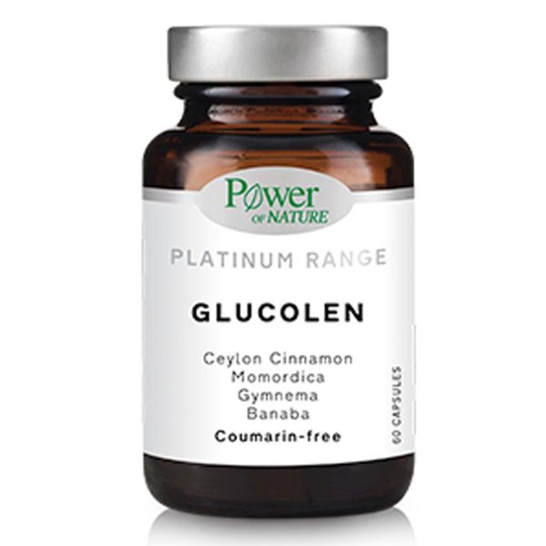 PowerHealth - Classics Platinum Glucolen Συμπλήρωμα Διατροφής για Επίπεδο Γλυκόζης 60 caps PowerHealth - Classics Platinum Glucolen Συμπλήρωμα Διατροφής για Επίπεδο Γλυκόζης 60 caps
