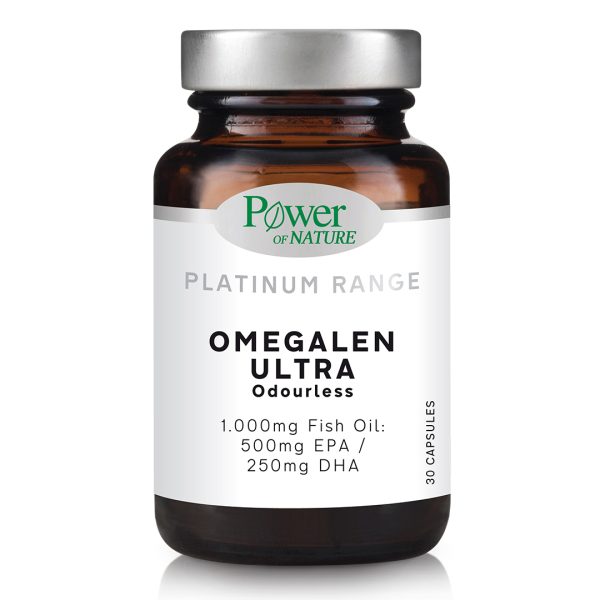 PowerHealth - Classics Platinum Omegalen Ultra Odourless Ιχθυέλαιο 30caps