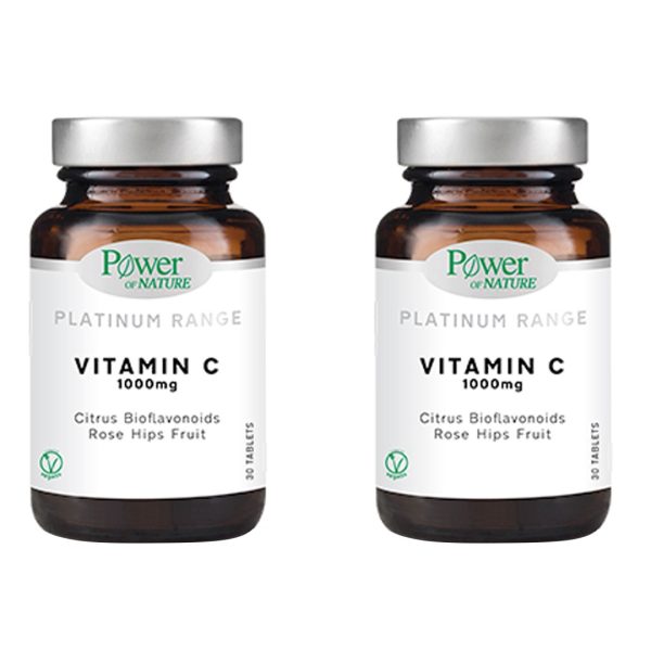 PowerHealth - Platinum Range Vitamin C 1000mg 2x30 ταμπλέτες