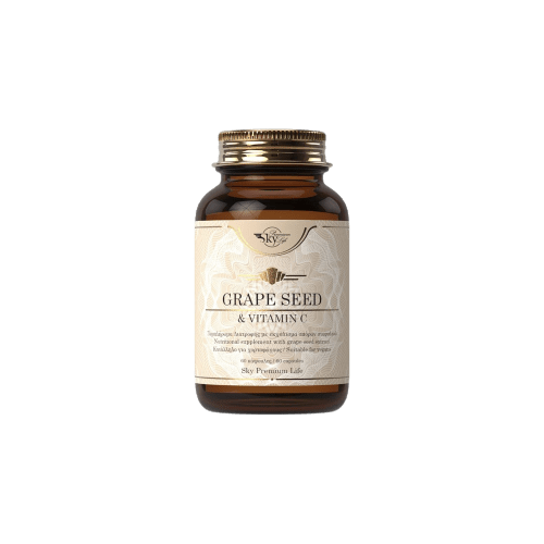 Sky Premium Life - Grape Seed και Vitamin C Συμπλήρωμα Διατροφής 60caps Sky Premium Life - Grape Seed και Vitamin C Συμπλήρωμα Διατροφής 60caps