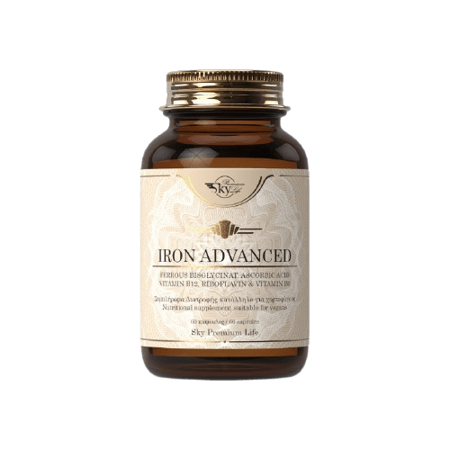 Sky Premium Life - Iron Advanced Συμπλήρωμα Διατροφής Σιδήρου Φιλικό Προς το Στομάχι Βραδείας Αποδέσμευσης 60caps Sky Premium Life - Iron Advanced Συμπλήρωμα Διατροφής Σιδήρου Φιλικό Προς το Στομάχι Βραδείας Αποδέσμευσης 60caps