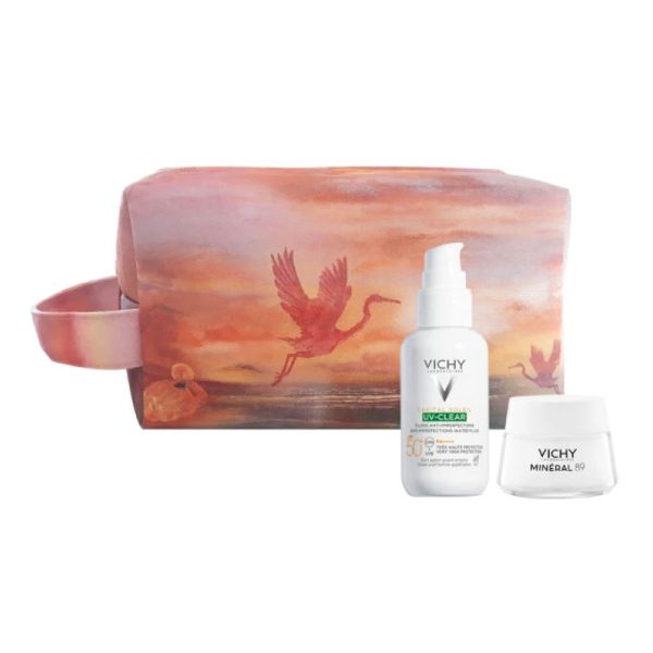 Vichy - Promo Capital Soleil UV-Clear Λεπτόρρευστο Αντηλιακό κατά των Ατελειών SPF50+ 40ml & Mineral 89 Ενυδατική Κρέμα Προσώπου 72h 15ml