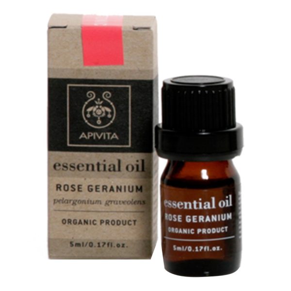 Apivita - Essential Oil Αιθέριο Έλαιο Γεράνι 5ml