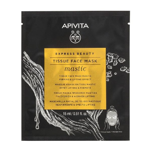 Apivita - Express Beauty Tissue Μάσκα Προσώπου Μαστίχα για Σύσφιξη & Αίσθηση Lifting 15ml Apivita - Express Beauty Tissue Μάσκα Προσώπου Μαστίχα για Σύσφιξη & Αίσθηση Lifting 15ml