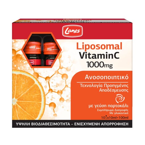 Lanes - Liposomal Βιταμίνη C 1000mg 10x10ml