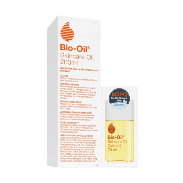 Bio-Oil - Natural Έλαιο Περιποίησης Δέρματος 200ml & Δωρο +25ml travel size