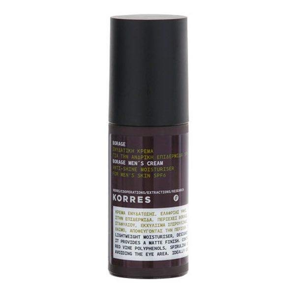 Korres - Borage Ενυδατική Κρέμα Για Την Ανδρική Επιδερμίδα SPF6 50ml Korres - Borage Ενυδατική Κρέμα Για Την Ανδρική Επιδερμίδα SPF6 50ml