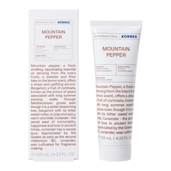 Korres - Γαλάκτωμα Mountain Pepper Aftershave Balm με Ευεργετικά Φυσικά Συστατικά 125ml