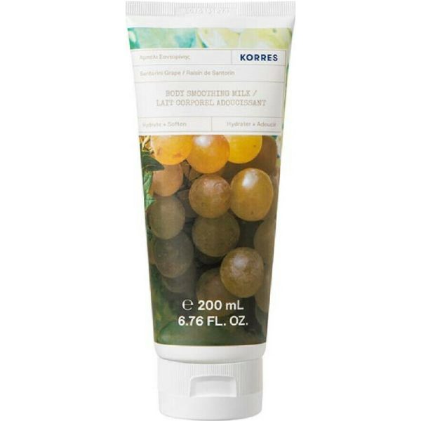 Korres - Body Smoothing Milk Γαλάκτωμα Σώματος Αμπέλι Σαντορίνης 200ml