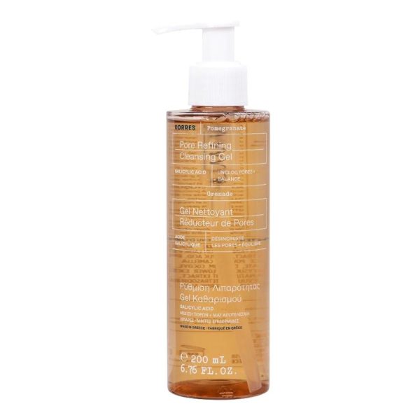 Korres - Ρόδι Ρύθμιση Λιπαρότητας Gel Καθαρισμού 200ml
