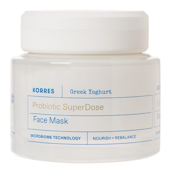 Korres – Greek Yoghurt Probiotic SuperDose Face Mask 100ml