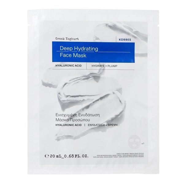 Korres - Ελληνικό Γιαούρτι Ενισχυμένη Ενυδάτωση Μάσκα Προσώπου 20ml