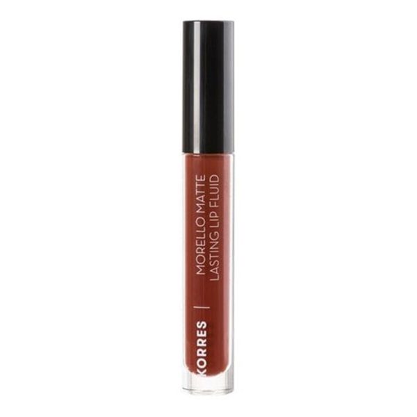 Korres - Morello Matte Lasting Lip Fluid Chestnut 60 3,4ml