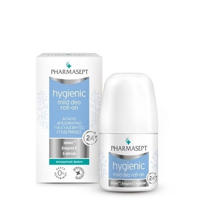 Pharmasept – Hygenic Mild deo Roll-on Mild Deodorant For Sensitive Skin 24 hour Protection 50ml