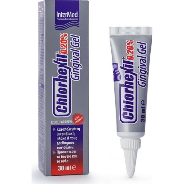 Intermed - Chlorhexil Gel 0,20% Αντισηπτική Στοματική Γέλη 30ml
