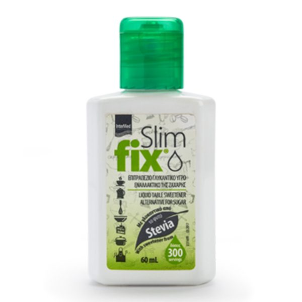 InterMed - Slim Fix Γλυκαντικό Υγρό Εναλλακτικό της Ζάχαρης 60ml