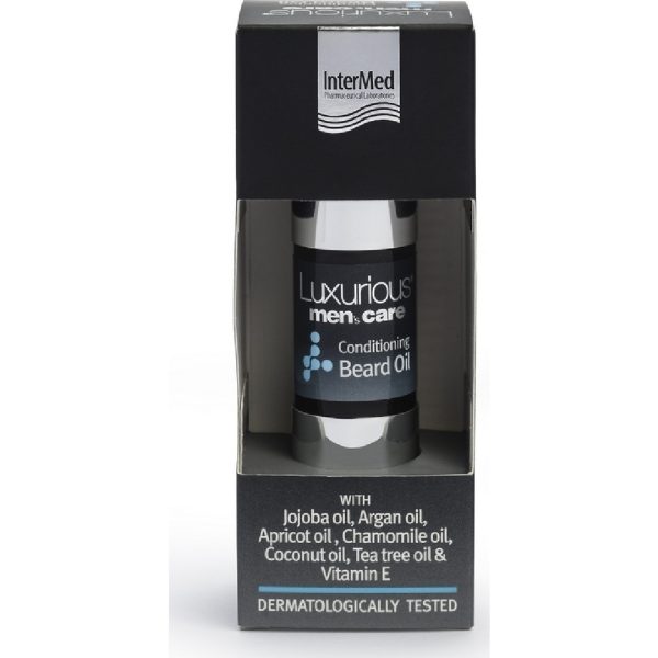 Intermed - Luxurious Men's Care Conditioning Beard Oil Μαλακτικό Λάδι Για Τα Γένια 15ml