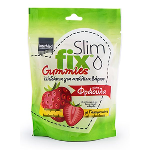 Intermed – Slim Fix Gummies for Weight Lose with Glucomannan Flavour Strawberry 42pcs Intermed – Slim Fix Gummies for Weight Lose with Glucomannan Flavour Strawberry 42pcs