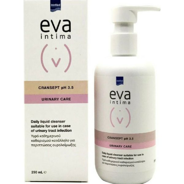 Intermed - Eva Intima Wash Cransept για Καθημερινό Καθαρισμό, Προστασία και Ανακούφιση 250ml Intermed - Eva Intima Wash Cransept για Καθημερινό Καθαρισμό, Προστασία και Ανακούφιση 250ml