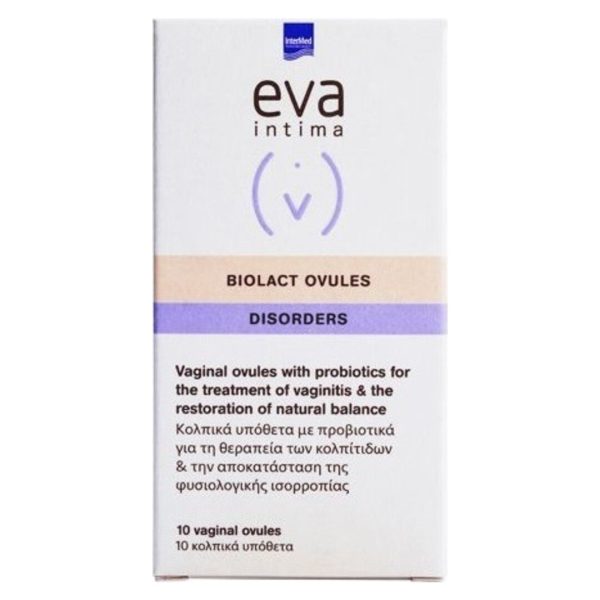 Intermed - Eva Intima Biolact Ovules Disorders 10τμχ