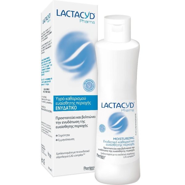 Lactacyd - Καθαριστικό της Ευαίσθητης Περιοχής που Παρέχει Θρέψη και Ενυδάτωση 250ml