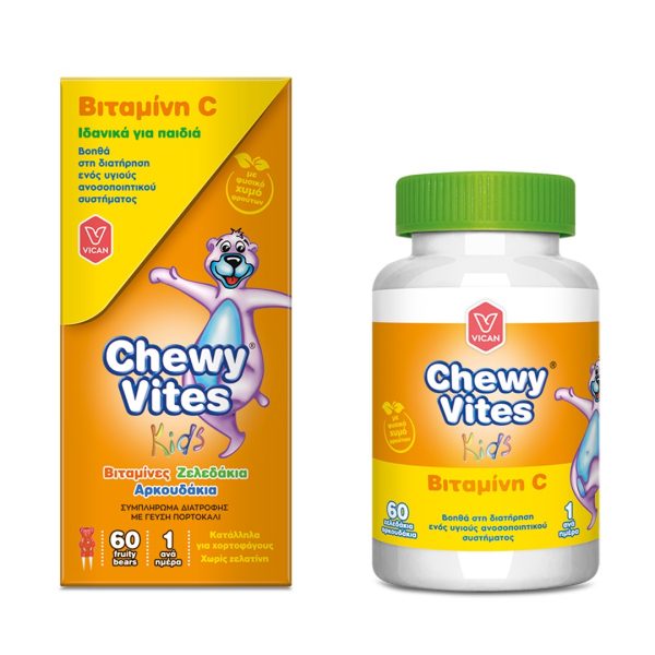 Vican - Chewy Vites Kids Vitamin C 60τεμ