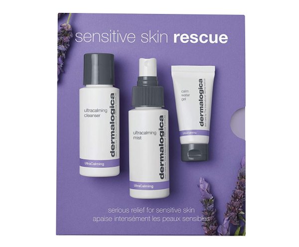 Dermalogica – Promo Sensitive Skin Rescure Ultraclaming Cleanser 50ml and Ultracalming Mist 50ml and Calm Water Gel 15ml