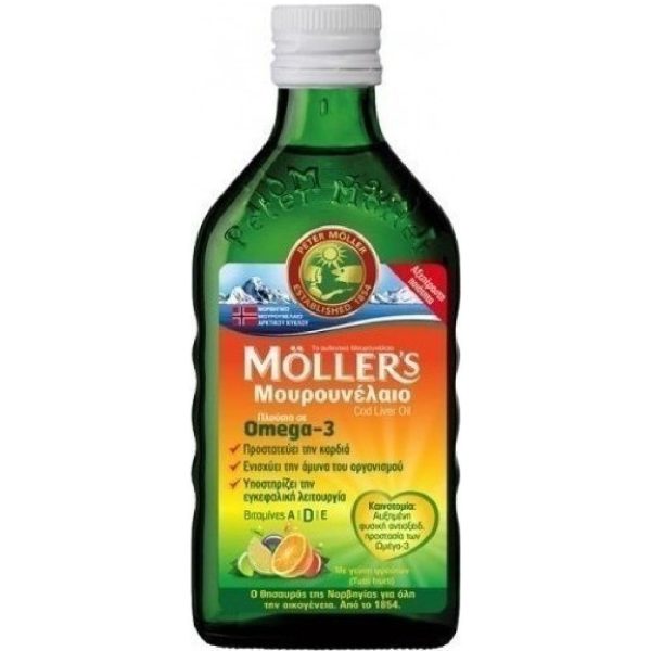 Moller’s – Cod Liver Oil Tutti Frutti 250ml