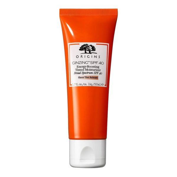 Origins - Ginzing SPF40 Ενυδατική Κρέμα με Χρώμα που Ενισχύει την Ενέργεια 50ml