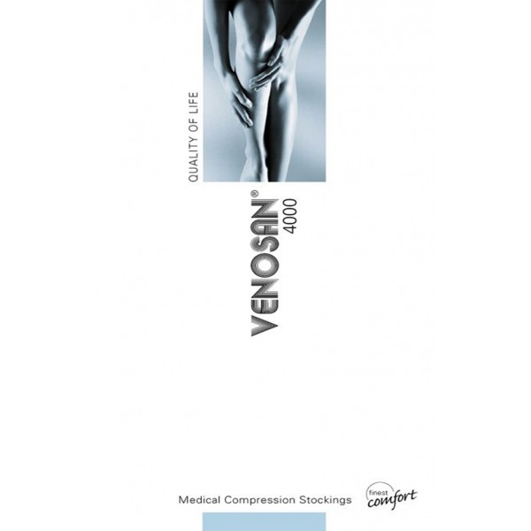 Venosan 4000 - Καλσόν Διαβαθμισμένης Συμπίεσης Κλάση II Μέγεθος X-Large Long Κλειστά Δάχτυλα Μπεζ