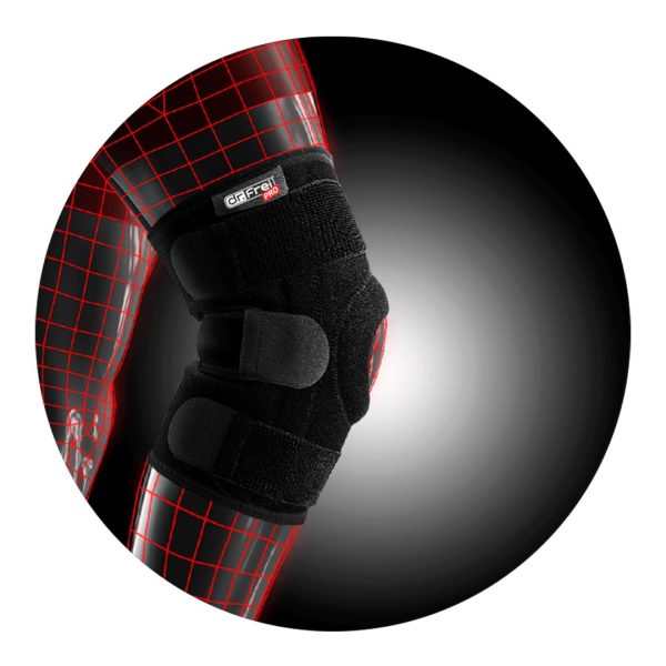 Alfacare – Dr Frei Pro Stabilizing Knee Support with 4 Spiral Stays S6058
