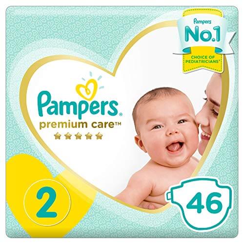 Pampers - Premium Care Value Pack No 2 (4-8kg) Βρεφικές Πάνες 46τμχ Pampers - Premium Care Value Pack No 2 (4-8kg) Βρεφικές Πάνες 46τμχ