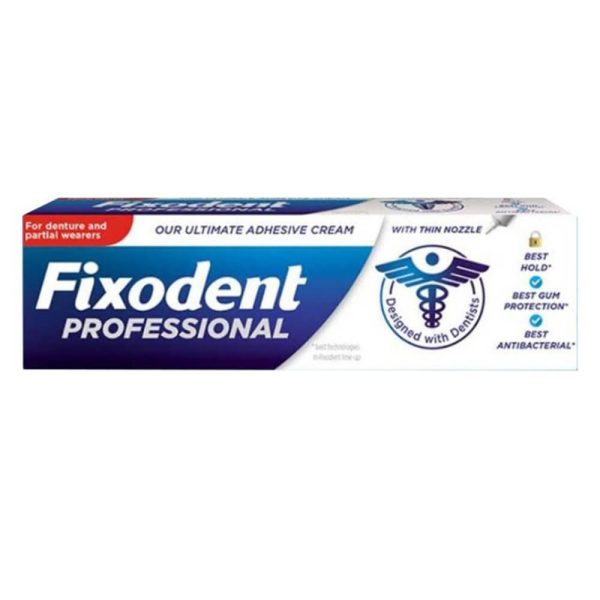 Fixodent - Professional Στερεωτική Κρέμα για Tεχνητές Oδοντοστοιχίες 40gr Fixodent - Professional Στερεωτική Κρέμα για Tεχνητές Oδοντοστοιχίες 40gr