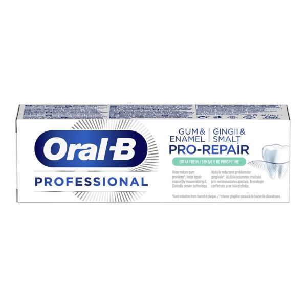 Oral-B - Professional Gum & Enamel Pro-Repair Extra Fresh 75ml Oral-B - Professional Gum & Enamel Pro-Repair Extra Fresh 75ml