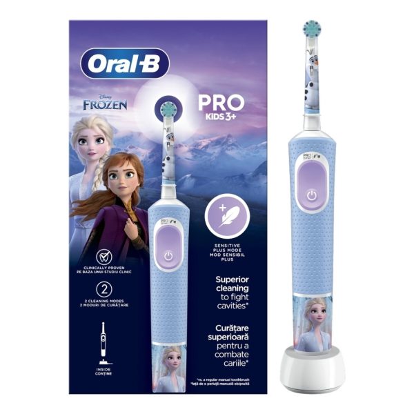 Oral-B - Pro Kids Frozen II Ηλεκτρική Οδοντόβουρτσα για 3+ χρονών Oral-B - Pro Kids Frozen II Ηλεκτρική Οδοντόβουρτσα για 3+ χρονών