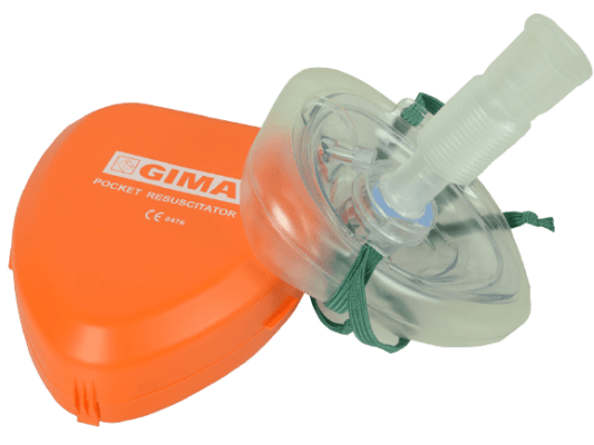GIMA - CPR MASK Μάσκα Τσέπης (Φιλί της Ζωής) 1τμχ Ref 34218