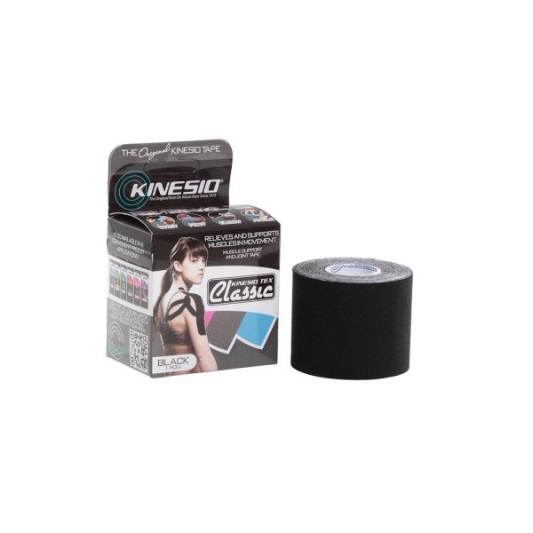 Kinesio – Classic Support Tape Roll 5cm x 4m Black 1pc