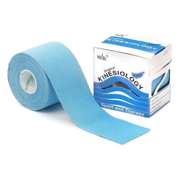 Nasara - Tape Κινησιοθεραπείας Μπλέ 5cm x 5cm Nasara - Tape Κινησιοθεραπείας Μπλέ 5cm x 5cm