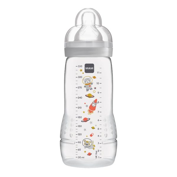 MAM - 361S - Easy Active Baby Bottle Μπιμπερό με Θηλή Σιλικόνης 4+ Μηνών 330ml