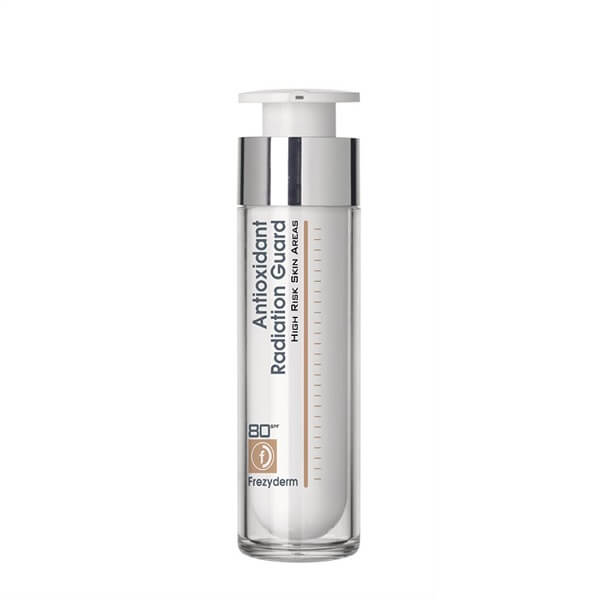 Frezyderm Antioxidant Radiation Guard SPF80 Προστασία Για Δερματικές Περιοχές Υψηλού Κινδύνου - 50ml