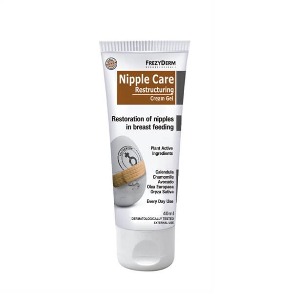 Frezyderm Nipple Care Restructuring Cream Gel Αναπλαστική Κρέμα Θηλών - 40ml