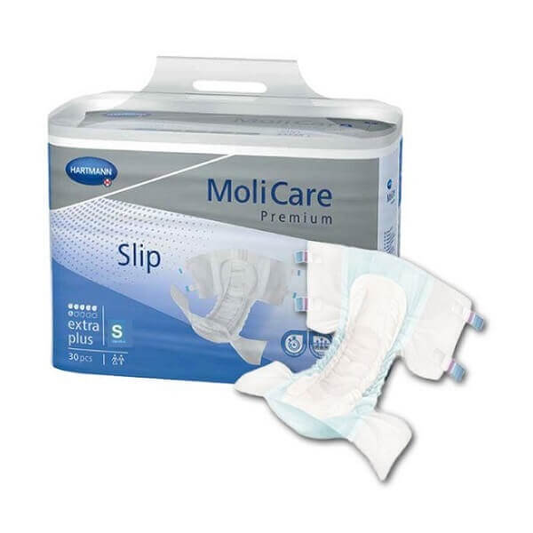 Hartmann - MoliCare Premium Slip Extra Plus, Αυτοκόλλητη Πάνα Ημέρας Small 30τμχ REF. 169448