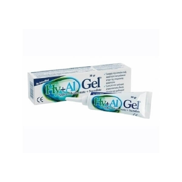 Intermed - HY + AL Gel Επούλωση Μαλακών Ιστών Στόματος 30gr