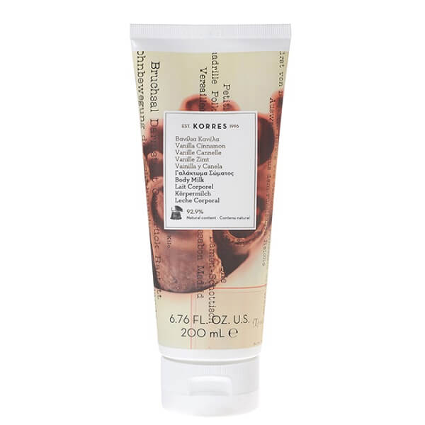 Korres Γαλάκτωμα Σώματος Βανίλια Κανέλα - 200ml