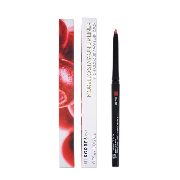 Korres Morello Stay-On Lip Liner- Νο02 Real Red – 0.35gr