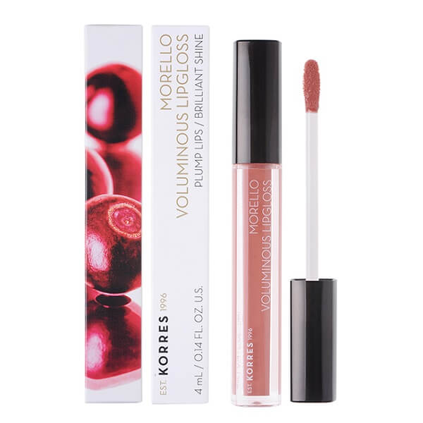 Korres Morello Voluminous Lip Gloss No 04 Honey Nude 4ml