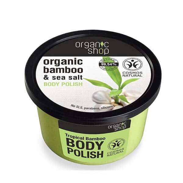Natura Siberica – Organic Shop Body Polish – Tropical Bamboo Body Scrub – 250ml