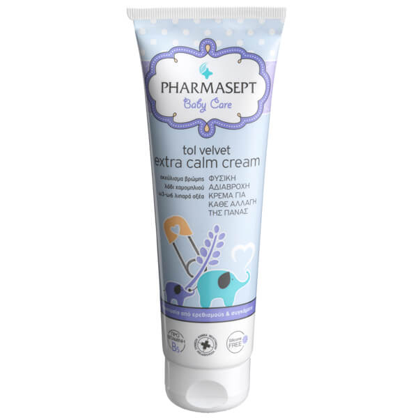 Pharmasept Extra Calm Cream Προστατευτική Αδιάβροχη Κρέμα για Αλλαγή Πάνας 150ml