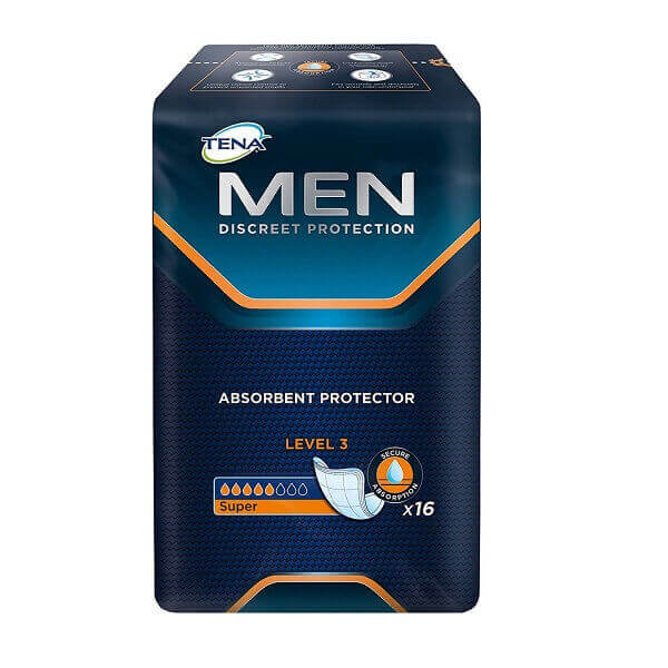 Tena – Men Absorbent Protector Level 3 Super 16pcs